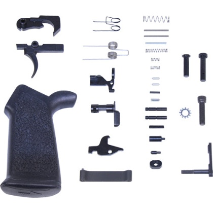 Guntec Complete Lower Parts - Kit Ar10 W- Ergonomic Grip