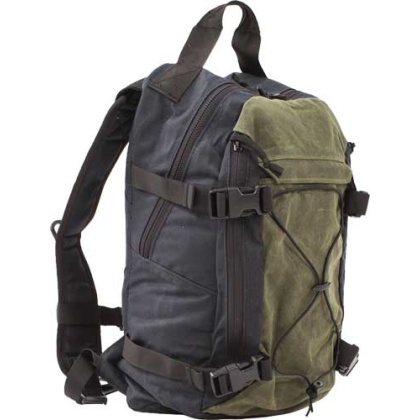 Grey Ghost Gear Throwback Bag - Black-olive Drab