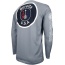 Beretta T-shirt Long Sleeve - Usa Logo Large Dove Gray