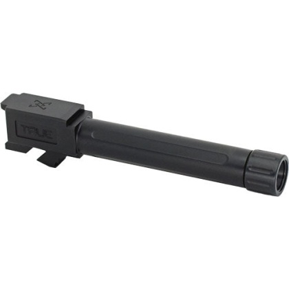 True Precision Glock 19 Barrel - Threaded Black Nitride