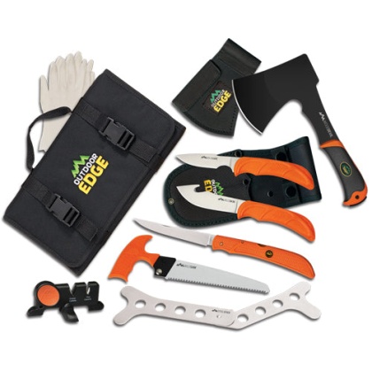 Outdoor Edge The Outfitter Set - W- Buckled Roll Sheath