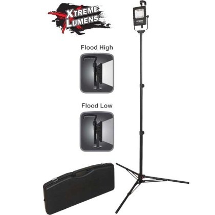 Nightstick Led Area Light Kit - W-tripod Base & Hard Case