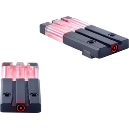 Meprolight Fiber Tritium Red - Circle Dot Rear Sight Glock