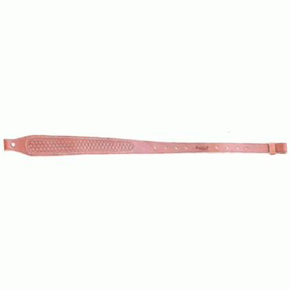 Butler Cr. Cobra Rifle Sling - Leather Basketweave Tan