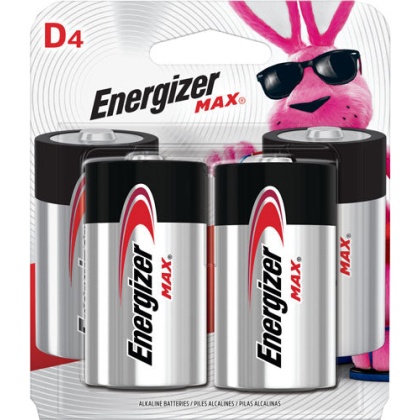 Energizer Max Batterries D - 4-pack