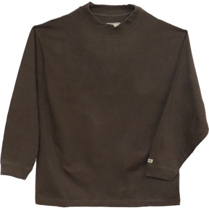 Bg Jr. Longsleeve Mock - Turtleneck Jr. Medium Choc<