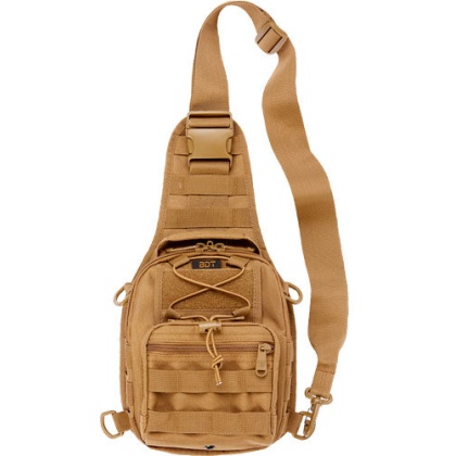 Bulldog Bdt X-small Sling Bag` - W-molle Webbing Tan