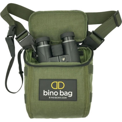 Bino Dock Bino Bag Green - Includes 3 Straps & Safety Crd