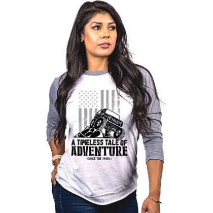 Nine Line Apparel Adventure - Women\'s Shirt Gray-white Small