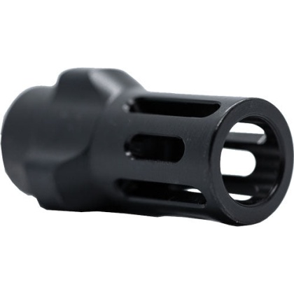 Angstadt Flash Hider 3-lug - 9mm 1-2x36 Tpi Black