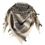 Red Rock Shemagh Head Wrap - Khaki-black