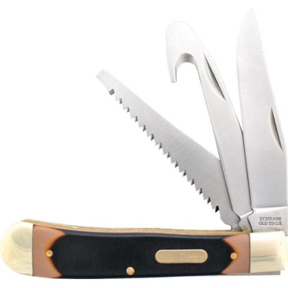 Old Timer Knife Premium Trappr - 3-blade 3.3\