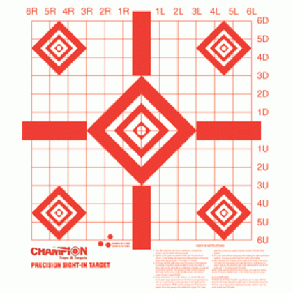 Champion Target Paper Redfield - Style Sight-in 100-pack