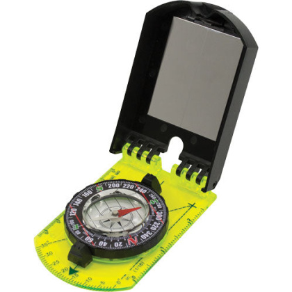 Ust Hi Vis Folding Map Compass - W-swivel Bezel 2.3oz