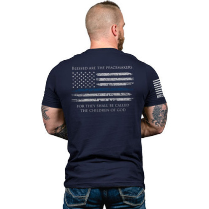Nine Line Apparel Thin Blue - Line Men\'s T-shirt Navy 2xl