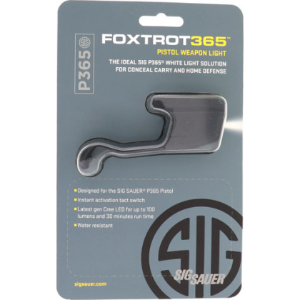 Sig Optics Weapons Light White - Foxtrot 365 Black
