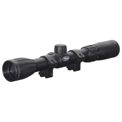 Bsa .22 Special 3-9x32mm Scope - Dual-x W-rings Black Matte !