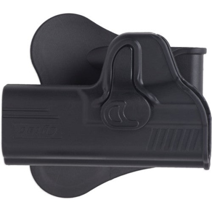 Bulldog Rr Holster Paddle Poly - Glock 43 Gen 1-2-3-4 Blk Rh