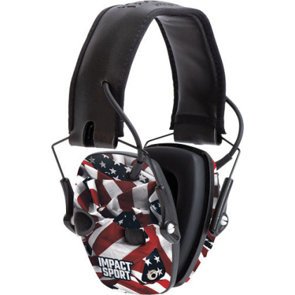 Howard Leight Impact Sport - One Nation Flag Elec Muff Nr22