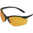 Howard Leight Vapor Ii Glasses - Black Frame-orange Lens