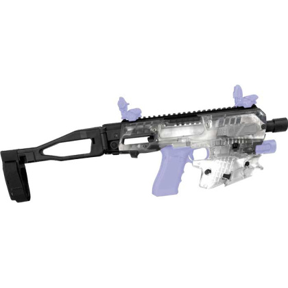 Caa Mck Micro Conversion Kit - Gen 2 Glock 9-40 W-brace Clear