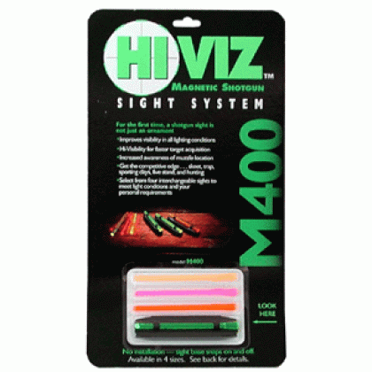 Hiviz M400 Shotgun Front Sight - Magnetic For .328-.437\