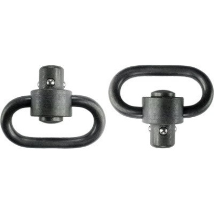 Grovtec Hd Push Button Swivels - Black 1 1-4\