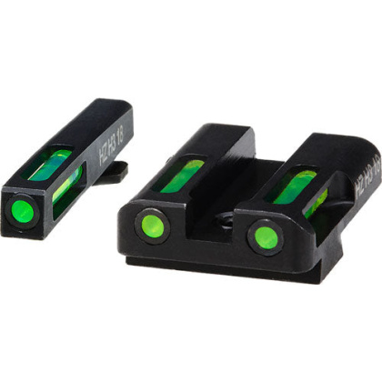 Hiviz Litewave H3 Tritium Lite - Pipe Set Glock Models 10mm-45g