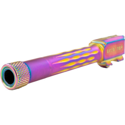 Faxon S&w M&p Fullsize 9mm - Fluted Threaded Chameleon