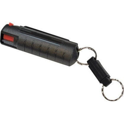 Psp Pepper Spray W- Black Hard - Case W-qr Key Ring 1-2 Oz.