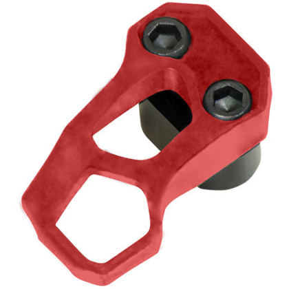 Odin Extended Magazine Release - Gen3 Xmr3 Red For Ar-15