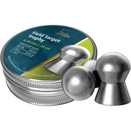 H&n Field Target Trophy .25 - 20.06 Grain 200 Pack